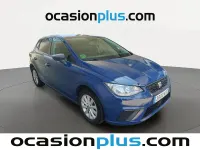 Usado Seat Ibiza Reference 95 CV (69 kW) 2019 Azul Utilitario