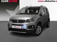 Usado Peugeot Rifter Allure 100 CV (73 kW) 2021 Negro Monovolumen