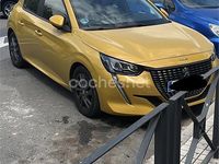 Usado Peugeot 208 Style 100 CV (73 kW) 2021 Amarillo Utilitario