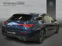 Usado Mercedes CLA200 AMG line 150 CV (110 kW) 2023 Azul Coupe