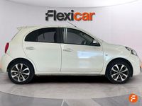 Usado Nissan Micra Tekna 80 CV (58 kW) 2015 Blanco Berlina