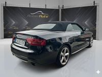 Usado Audi A5 Cabriolet S-Line 180 CV (132 kW) 2010 Negro Descapotable