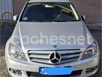 Usado Mercedes C220 Avantgarde 170 CV (125 kW) 2009 Gris / plata Berlina