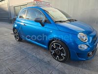 Usado Fiat 500 S 85 CV (62 kW) 2018 Azul Berlina