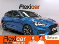 Brugt Ford Focus ST-Line 125 HK (91 kW) 2019 Blå Hatchback