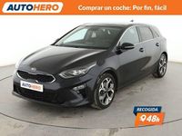 Usado Kia Ceed Launch Edition 140 CV (102 kW) 2018 Negro Utilitario