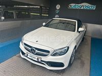 Usado Mercedes C63S AMG 510 CV (375 kW) 2017 Blanco Descapotable