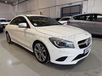 Usado Mercedes CLA200 AMG line 156 CV (114 kW) 2014 Blanco Berlina