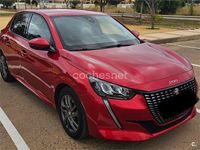 Usado Peugeot 208 Style 100 CV (73 kW) 2021 Granate Utilitario