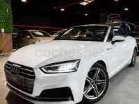 Usado Audi A5 Cabriolet S-Line 190 CV (139 kW) 2017 Blanco Descapotable