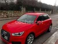 Usado Audi A1 Sportback 90 CV (66 kW) 2015 Rojo Utilitario