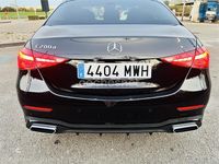 Usado Mercedes C200 163 CV (119 kW) 2024 Negro Berlina