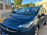 Usado Opel Corsa Expression 75 CV (55 kW) 2015 Azul Berlina