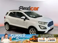 Usado Ford Ecosport Trend 125 CV (91 kW) 2019 Blanco SUV