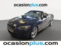 Begagnad BMW 220 190 HK (139 kW) 2017 Svart Cab