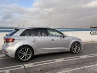 Usado Audi A3 150 CV (110 kW) 2017 Gris / plata Berlina