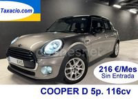 Usado Mini Cooper D 116 CV (85 kW) 2018 Gris / plata Utilitario