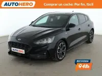 Usado Ford Focus ST-Line 125 CV (91 kW) 2019 Negro Berlina
