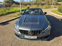 Usado Mercedes C63 AMG 476 CV (350 kW) 2017 Gris / plata Descapotable