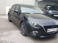 Usado Mazda 3 Luxury 150 CV (110 kW) 2015 Negro Utilitario