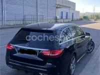 Occasion Mercedes C220 AMG line 170 PK (125 kW) 2016 Zwart Stationwagen