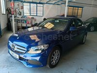 Usado Mercedes C200 136 CV (100 kW) 2016 Azul Berlina