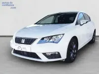 Usado Seat Leon Style 110 CV (80 kW) 2018 Blanco