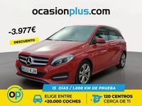 Usado Mercedes B180 109 CV (80 kW) 2018 Rojo Monovolumen