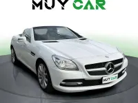 Usado Mercedes SLK250 204 CV (150 kW) 2015 Blanco Descapotable