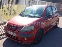 Usado Citroën C3 75 CV (55 kW) 2002 Rojo Utilitario