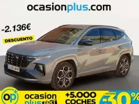 Usado Hyundai Tucson N Line 150 CV (110 kW) 2023 Gris SUV