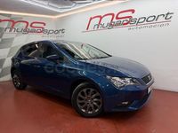 Usado Seat Leon I-Tech 105 CV (77 kW) 2015 Azul Berlina