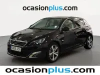 Usado Peugeot 308 Allure 131 CV (96 kW) 2015 Negro Utilitario