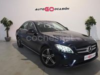 Usado Mercedes C200 160 CV (117 kW) 2019 Azul Berlina