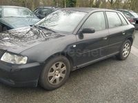 Usado Audi A3 Ambition 130 CV (95 kW) 2003 Negro Utilitario