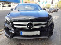 Usado Mercedes GLA200 AMG line 136 CV (100 kW) 2016 Negro SUV