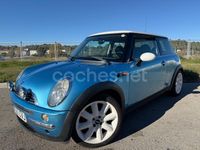 Usado Mini Cooper 116 CV (85 kW) 2004 Azul Utilitario