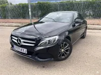 Usado Mercedes C200 136 CV (100 kW) 2015 Negro Berlina