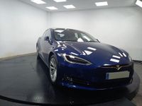 Usado Tesla Model S 450 kW (613 CV) 2018 Azul Utilitario