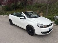 Usado VW Golf Cabriolet 105 CV (77 kW) 2012 Blanco Descapotable