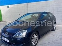 Usado Honda Civic Sport 110 CV (80 kW) 2004 Azul Berlina