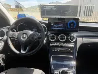 Usado Mercedes C200 136 CV (100 kW) 2017 Gris / plata Berlina