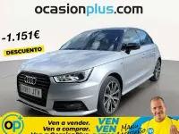 Usado Audi A1 Sportback S-Line 116 CV (85 kW) 2016 Plateado Utilitario