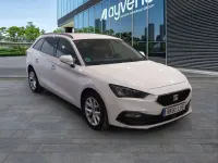 Usado Seat Leon ST Style 116 CV (85 kW) 2021 Blanco Familiar