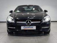 Usado Mercedes SLK200 184 CV (135 kW) 2011 Negro Descapotable