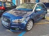 Usado Audi A1 Ambition 105 CV (77 kW) 2010 Azul Utilitario