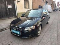 Usado Audi A3 Ambition 140 CV (102 kW) 2011 Negro Utilitario