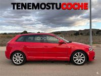 Usado Audi A3 Ambiente 140 CV (102 kW) 2008 Rojo Utilitario