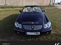 Usado Mercedes CLK320 Elegance 218 CV (160 kW) 2005 Azul Descapotable