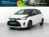 Usado Toyota Yaris Hybrid 75 CV (55 kW) 2016 Blanco Berlina